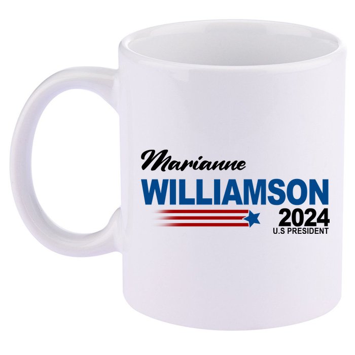 Marianne Williamson 2024 US President Election 11oz C Handle Ceramic Mug