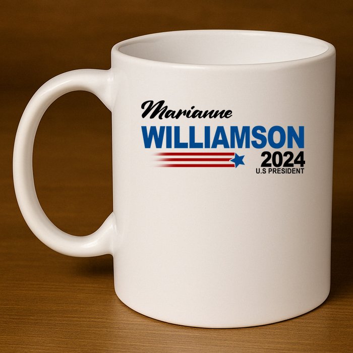 Marianne Williamson 2024 US President Election 11oz C Handle Ceramic Mug
