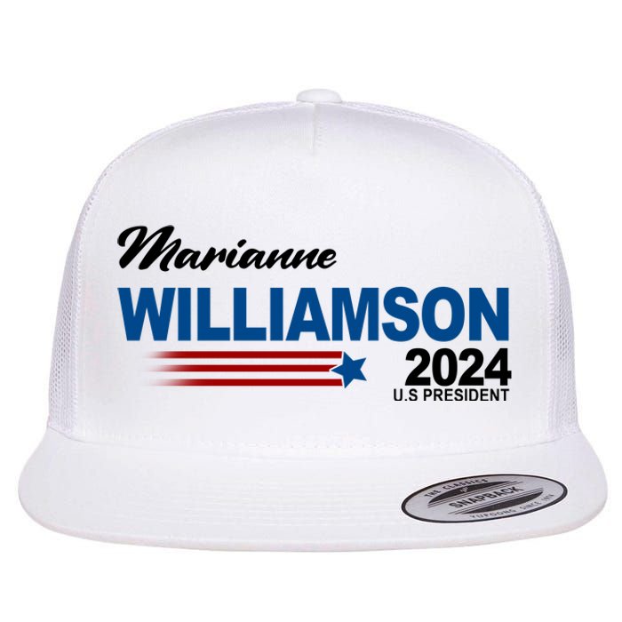 Marianne Williamson 2024 US President Election Flat Bill Trucker Hat