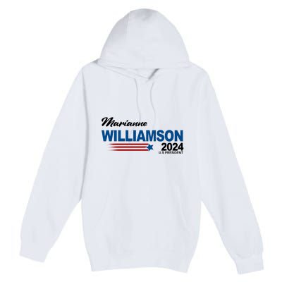 Marianne Williamson 2024 US President Election Premium Pullover Hoodie