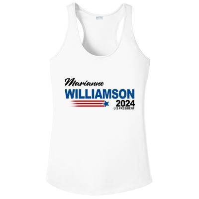 Marianne Williamson 2024 US President Election Ladies PosiCharge Competitor Racerback Tank