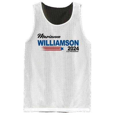 Marianne Williamson 2024 US President Election Mesh Reversible Basketball Jersey Tank