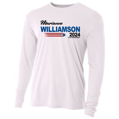 Marianne Williamson 2024 US President Election Cooling Performance Long Sleeve Crew