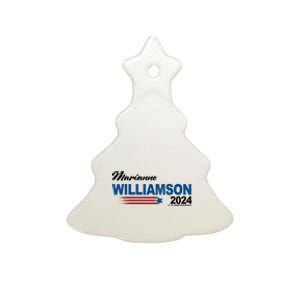 Marianne Williamson 2024 US President Election Ceramic Tree Ornament