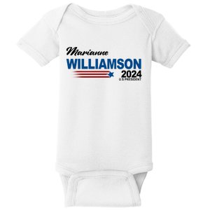 Marianne Williamson 2024 US President Election Baby Bodysuit