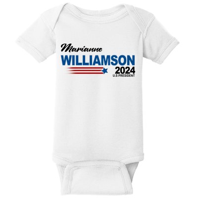 Marianne Williamson 2024 US President Election Baby Bodysuit