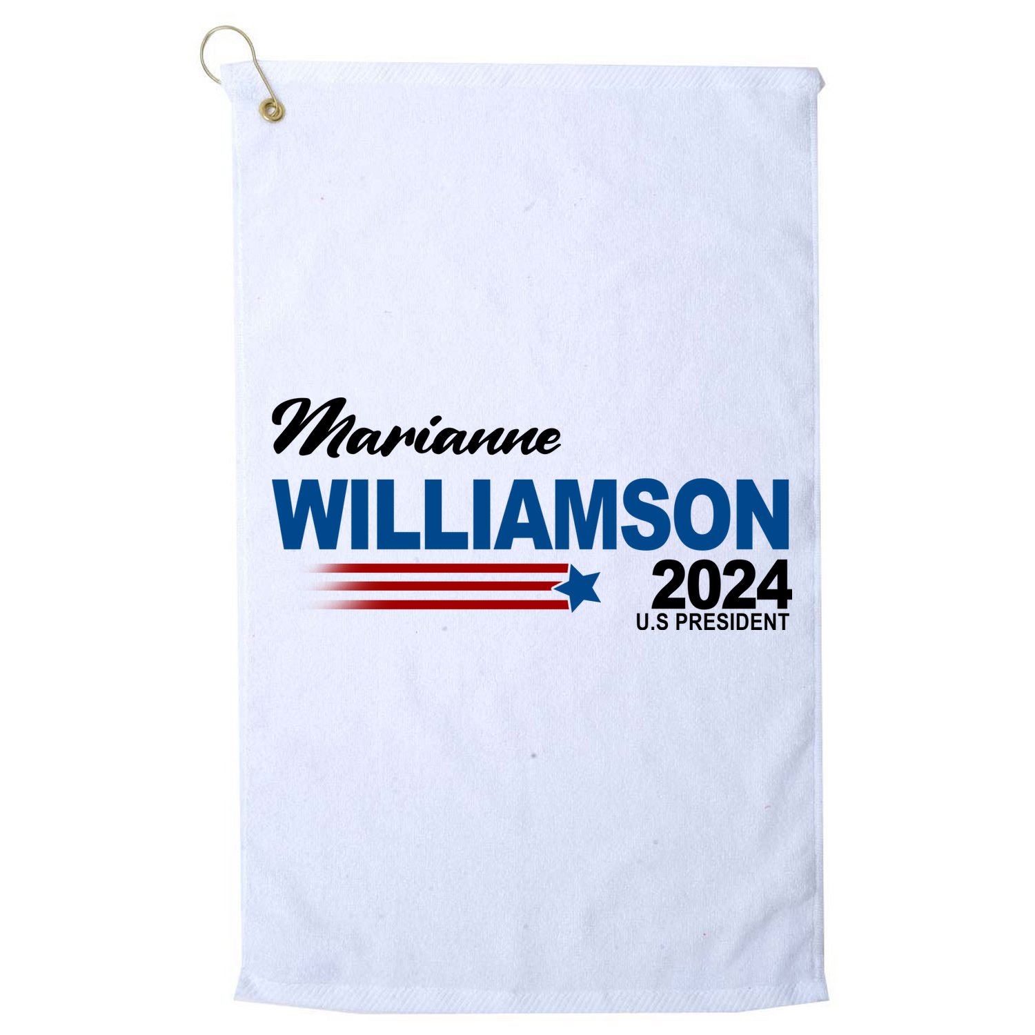 Marianne Williamson 2024 US President Election Golf Towel