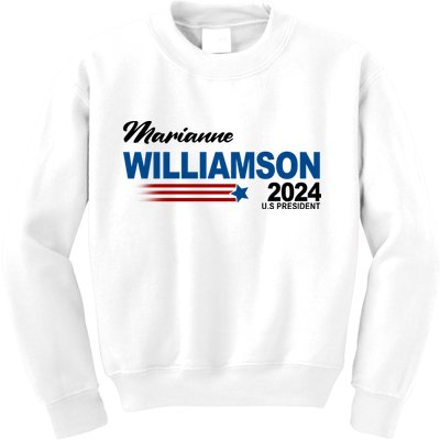 Marianne Williamson 2024 US President Election Kids Sweatshirt