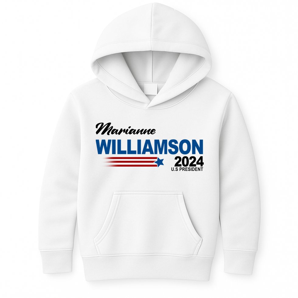 Marianne Williamson 2024 US President Election Kids Hoodie