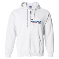 Marianne Williamson 2024 US President Election Full Zip Hoodie