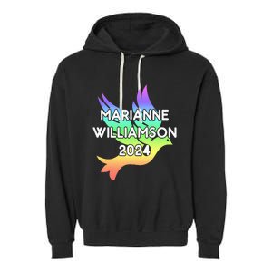 Marianne Williamson 2024 Garment-Dyed Fleece Hoodie