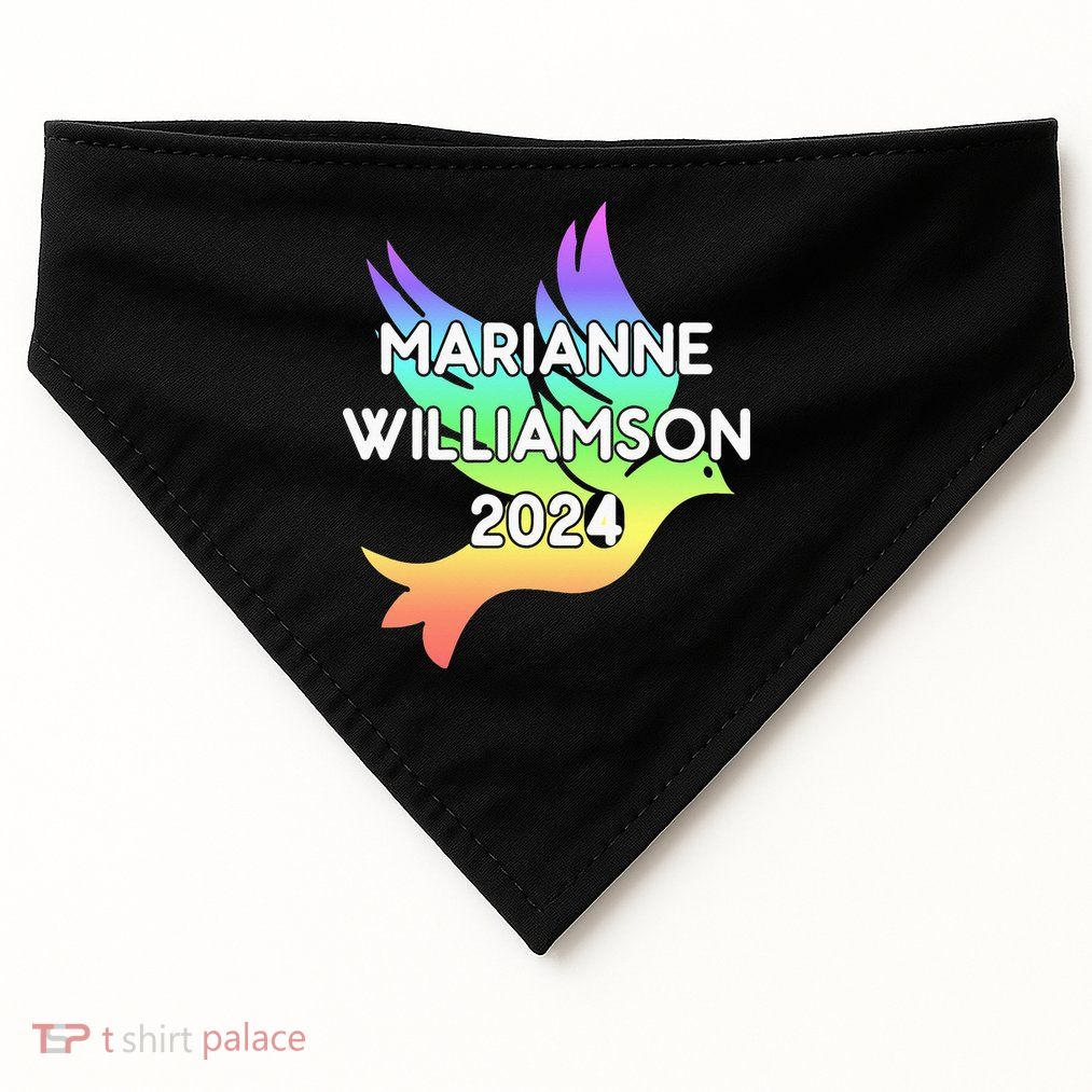 Marianne Williamson 2024 USA-Made Doggie Bandana