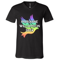 Marianne Williamson 2024 V-Neck T-Shirt