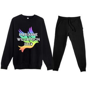 Marianne Williamson 2024 Premium Crewneck Sweatsuit Set