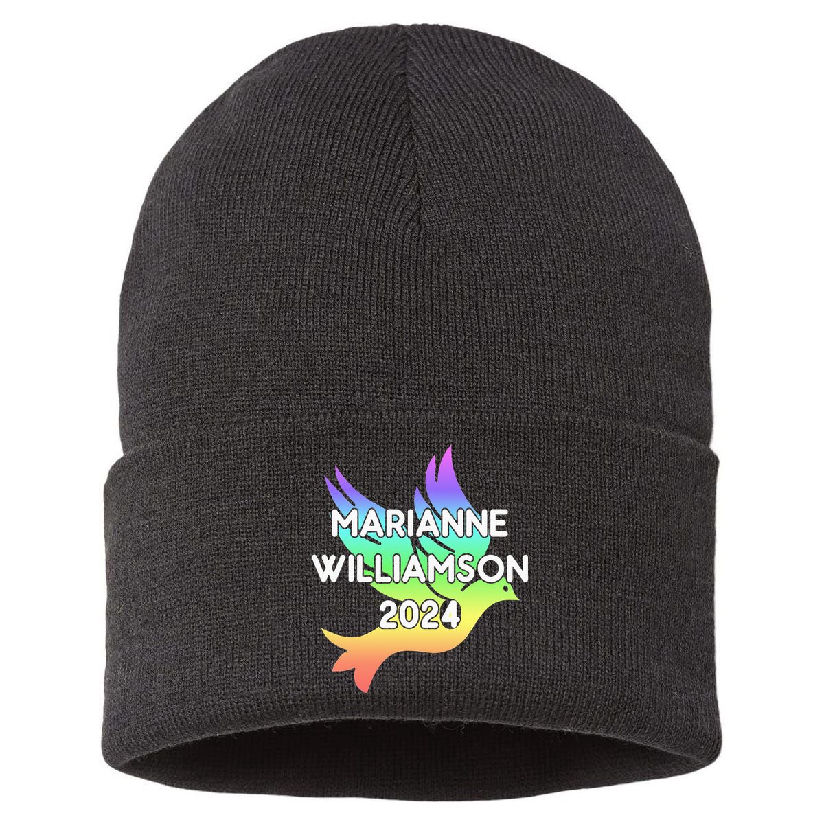 Marianne Williamson 2024 Sustainable Knit Beanie