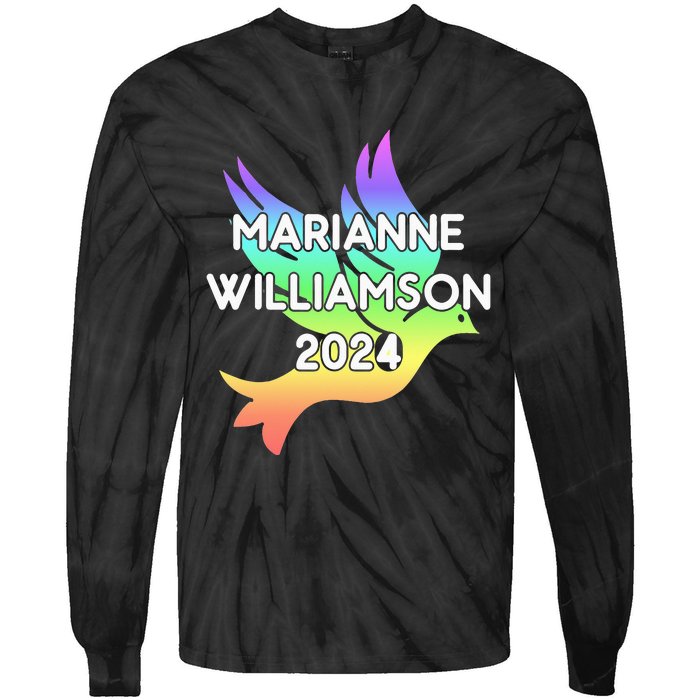 Marianne Williamson 2024 Tie-Dye Long Sleeve Shirt