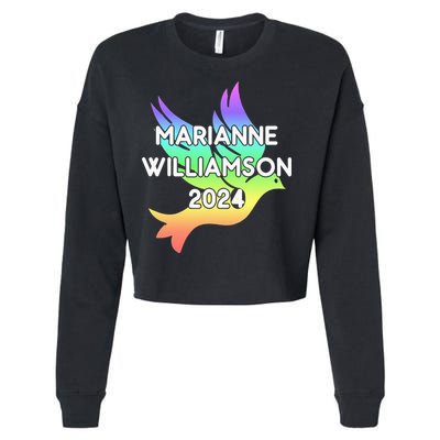 Marianne Williamson 2024 Cropped Pullover Crew