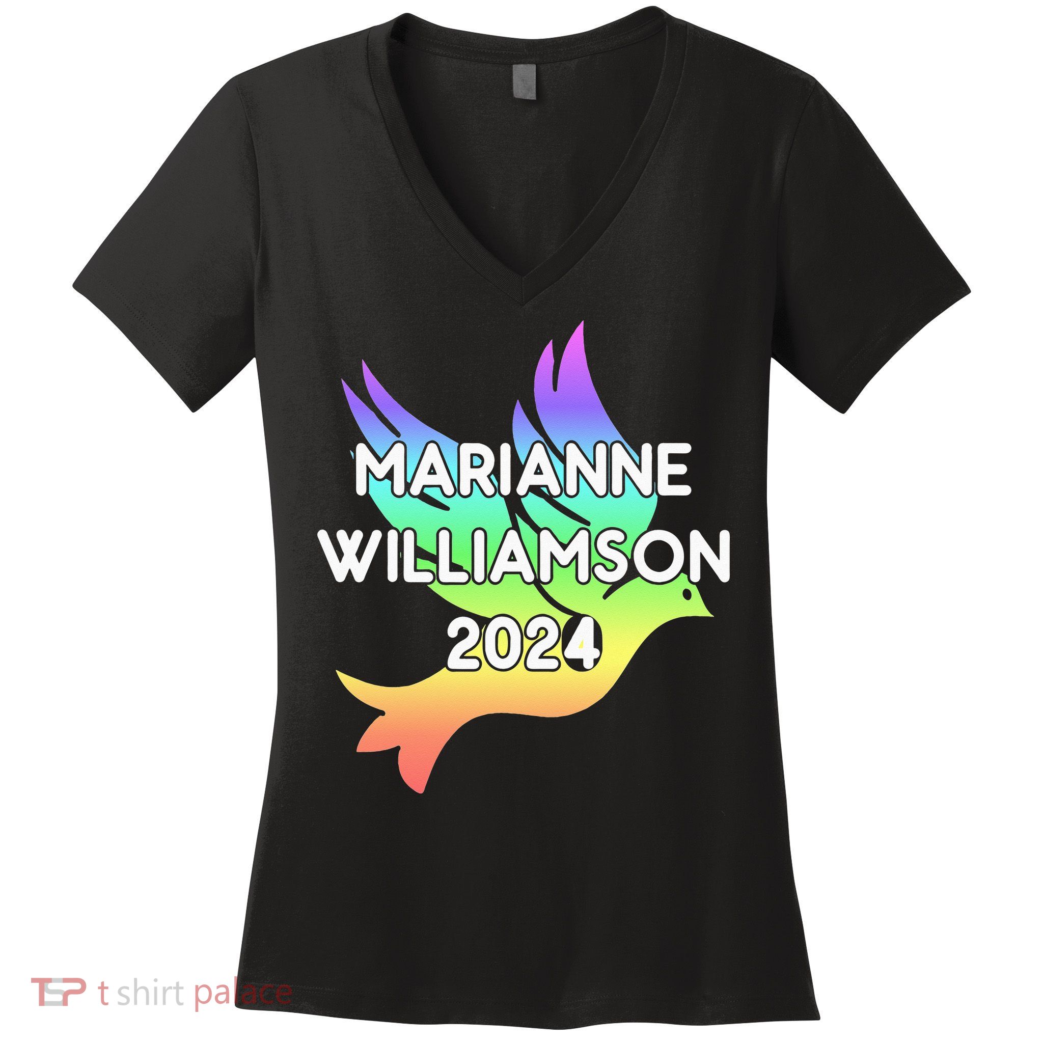 Marianne Williamson 2024 Women's V-Neck T-Shirt