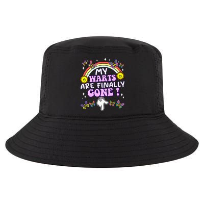 My Warts Are Finally Gone Funny Embarrassing Adult Humor Cool Comfort Performance Bucket Hat