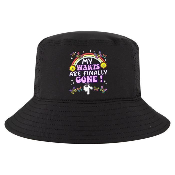 My Warts Are Finally Gone Funny Embarrassing Adult Humor Cool Comfort Performance Bucket Hat