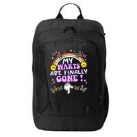 My Warts Are Finally Gone Funny Embarrassing Adult Humor City Backpack
