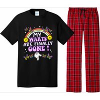 My Warts Are Finally Gone Funny Embarrassing Adult Humor Pajama Set