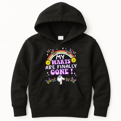 My Warts Are Finally Gone Funny Embarrassing Adult Humor Kids Hoodie