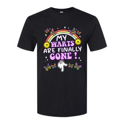 My Warts Are Finally Gone Funny Embarrassing Adult Humor Softstyle CVC T-Shirt