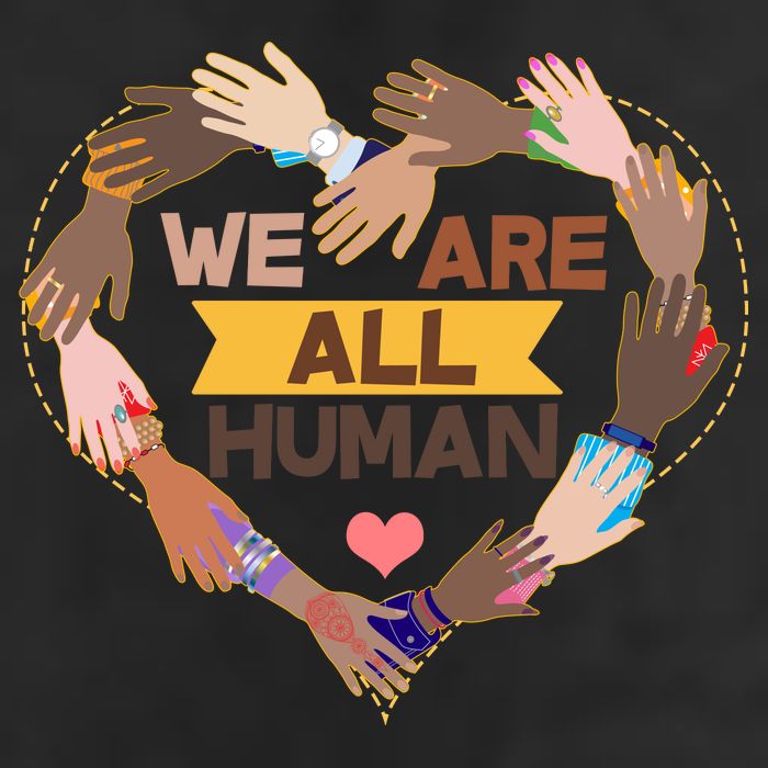Multicultural We Are All Human Hat