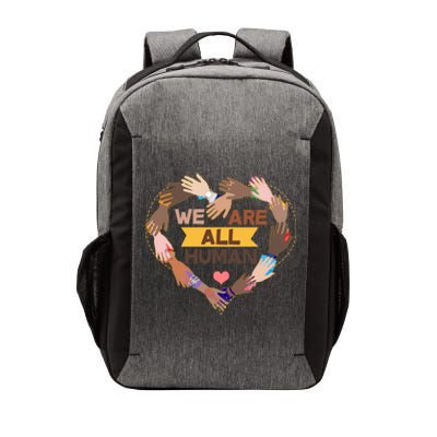 Multicultural We Are All Human Vector Backpack