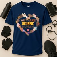 Multicultural We Are All Human Performance Shirt