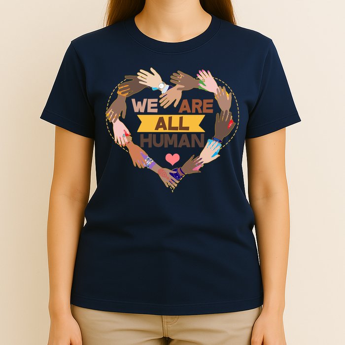 Multicultural We Are All Human T-Shirt