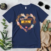 Multicultural We Are All Human Premium T-Shirt