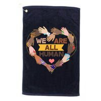 Multicultural We Are All Human Golf Towel