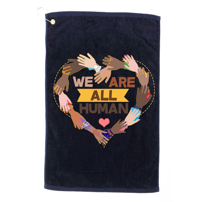Multicultural We Are All Human Golf Towel