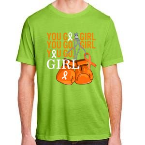 Ms Warrior Awareness You Go Multiple Sclerosis Fight Gift Adult ChromaSoft Performance T-Shirt