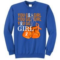 Ms Warrior Awareness You Go Multiple Sclerosis Fight Gift Sweatshirt