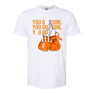 Ms Warrior Awareness You Go Multiple Sclerosis Fight Gift Softstyle CVC T-Shirt