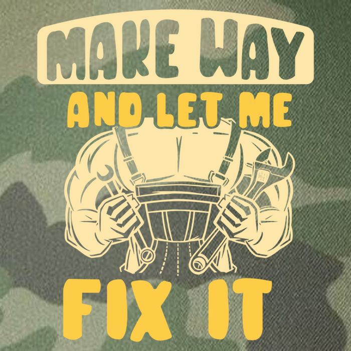 Make Way And Let Me Fix It Tinkerer Mr Fix It Repair Fixing Meaningful Gift Legacy Tie Dye Trucker Hat