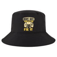 Make Way And Let Me Fix It Tinkerer Mr Fix It Repair Fixing Meaningful Gift Cool Comfort Performance Bucket Hat