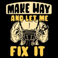 Make Way And Let Me Fix It Tinkerer Mr Fix It Repair Fixing Meaningful Gift Sustainable Bucket Hat