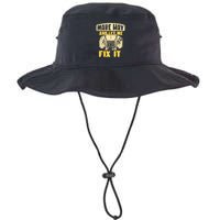 Make Way And Let Me Fix It Tinkerer Mr Fix It Repair Fixing Meaningful Gift Bucket Hat