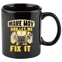 Make Way And Let Me Fix It Tinkerer Mr Fix It Repair Fixing Meaningful Gift 11oz C Handle Ceramic Mug