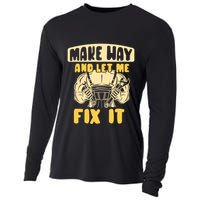Make Way And Let Me Fix It Tinkerer Mr Fix It Repair Fixing Meaningful Gift Cooling Performance Long Sleeve Crew