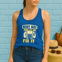 Make Way And Let Me Fix It Tinkerer Mr Fix It Repair Fixing Meaningful Gift Womens Tank Top