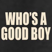 Moximimi WhoS A Good Boy Orange Adult Drive Performance Visor