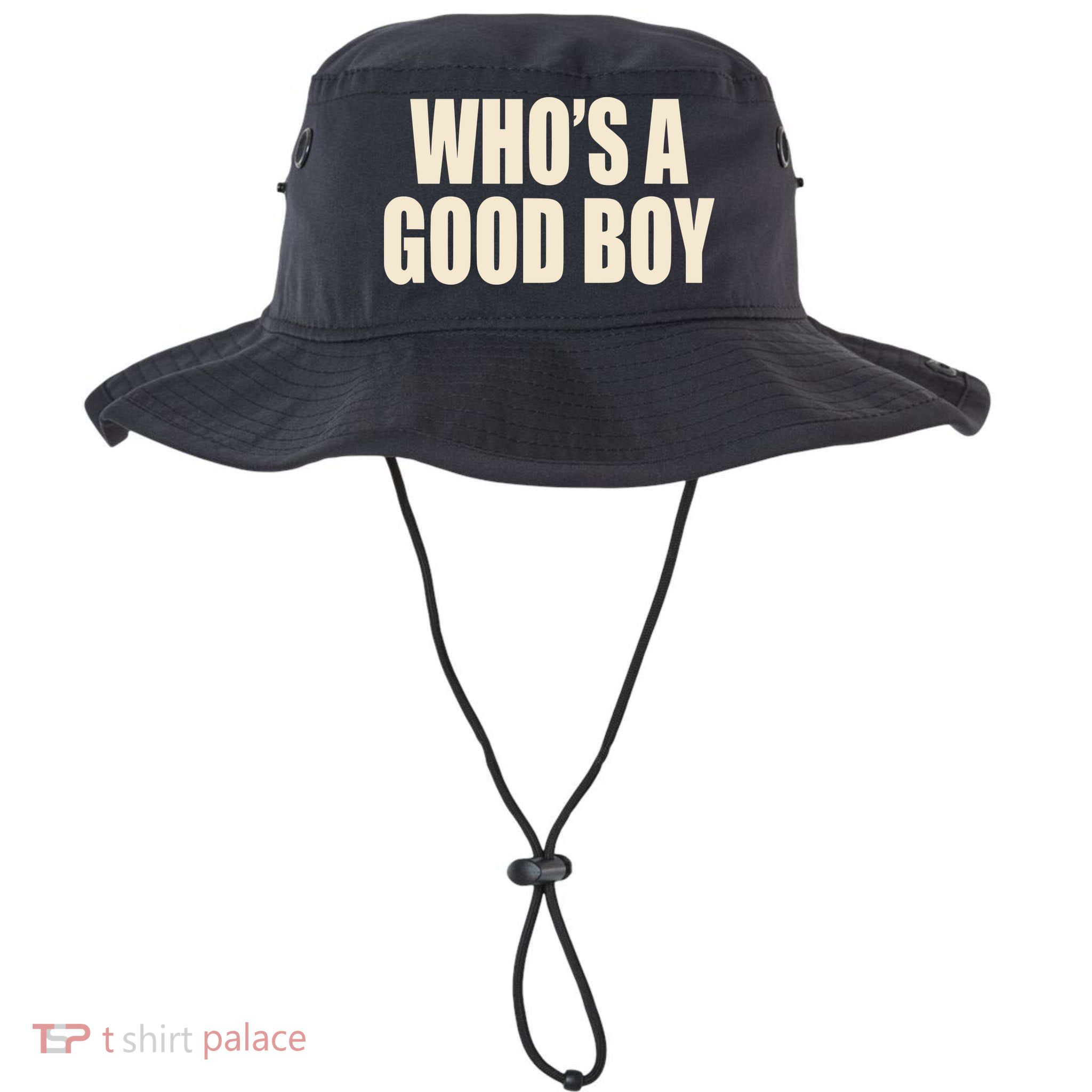 Moximimi WhoS A Good Boy Orange Bucket Hat