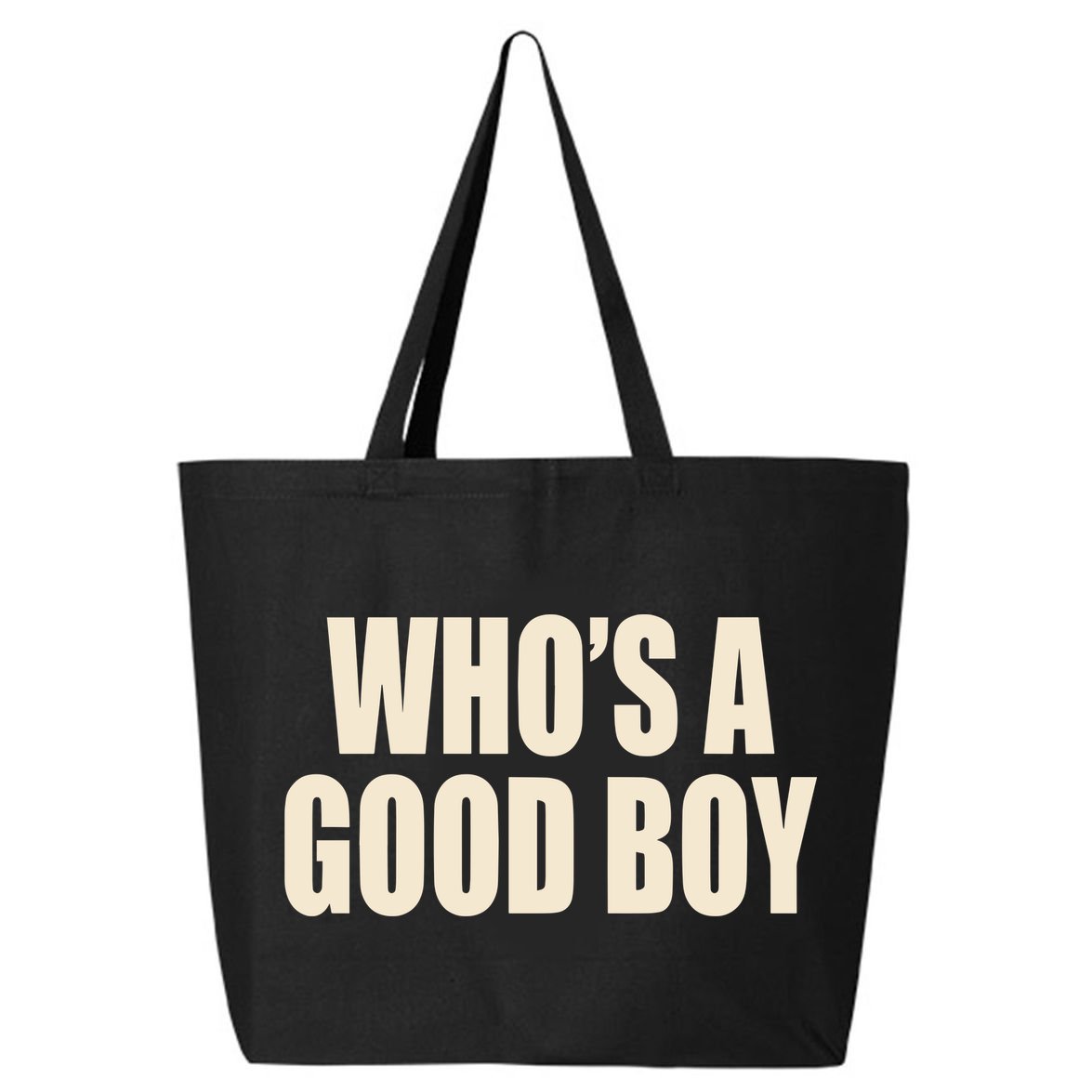 Moximimi WhoS A Good Boy Orange 25L Jumbo Tote