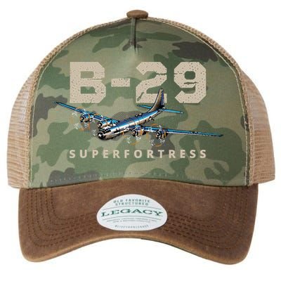 Military Warbird Airplane B29 Superfortress Legacy Tie Dye Trucker Hat