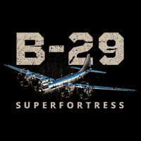 Military Warbird Airplane B29 Superfortress City Backpack